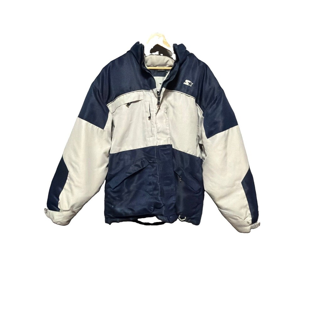 Vtg  Starter Jacket Size Large 42/44 Down Feather Filled Winter Outdoors
